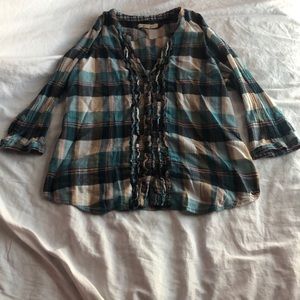 3/4 long sleeve shirt
